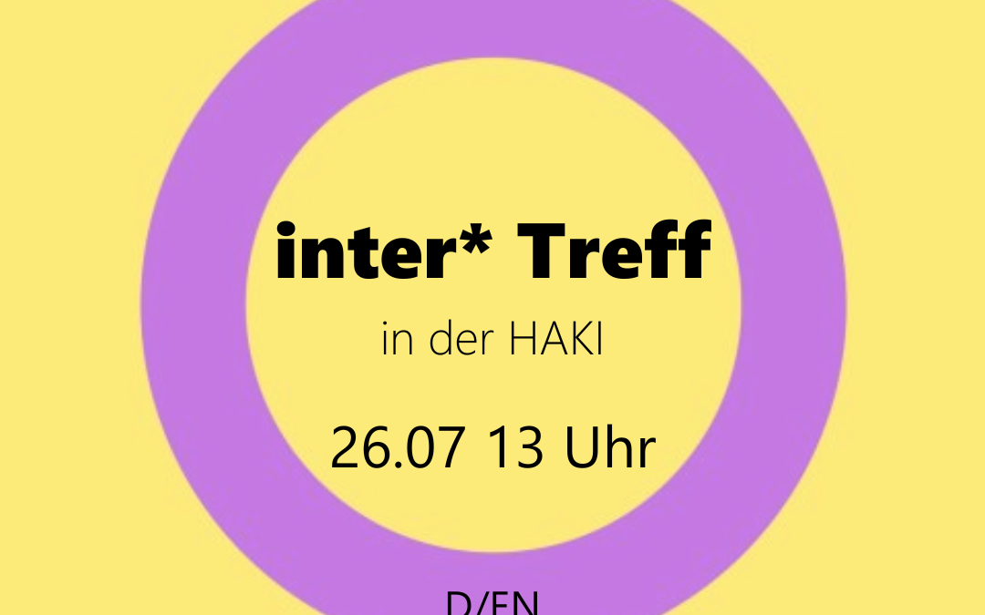 Inter* Treff in der HAKI (D/EN)