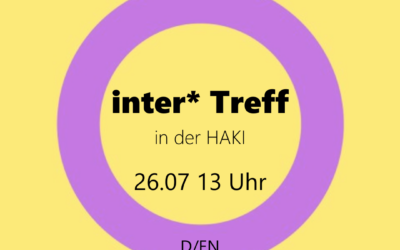 Inter* Treff in der HAKI (D/EN)